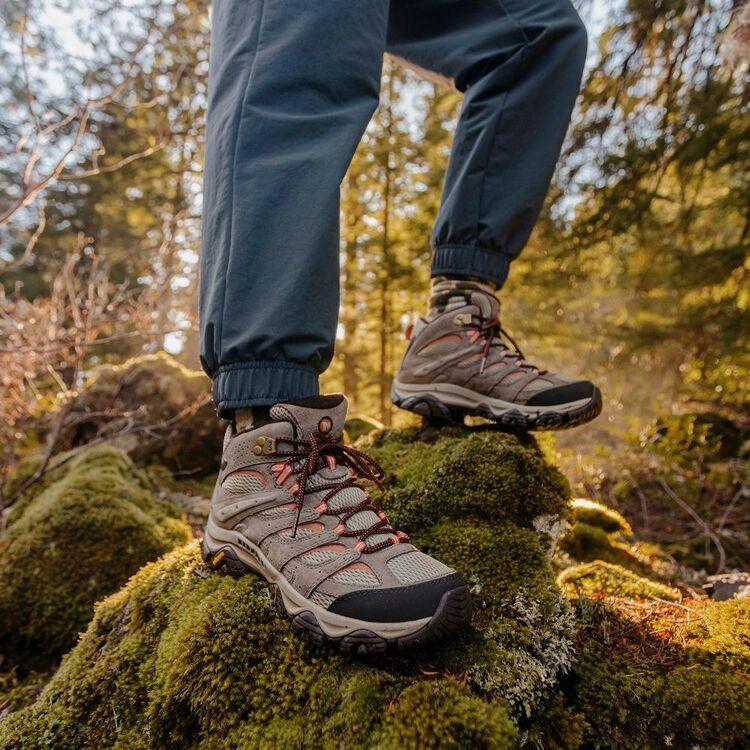 Wide fit hiking boots outdoors