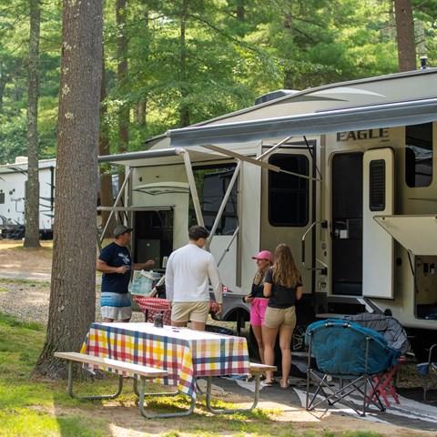Affordable family RV campsite