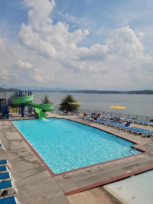 RV parks with lazy rivers lakeside pool and slides
