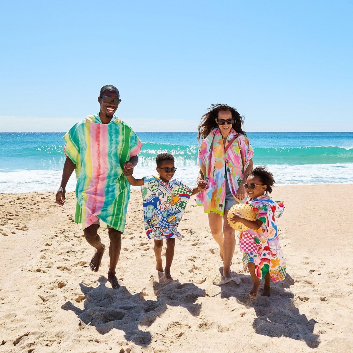 Family beach cover ups clothing