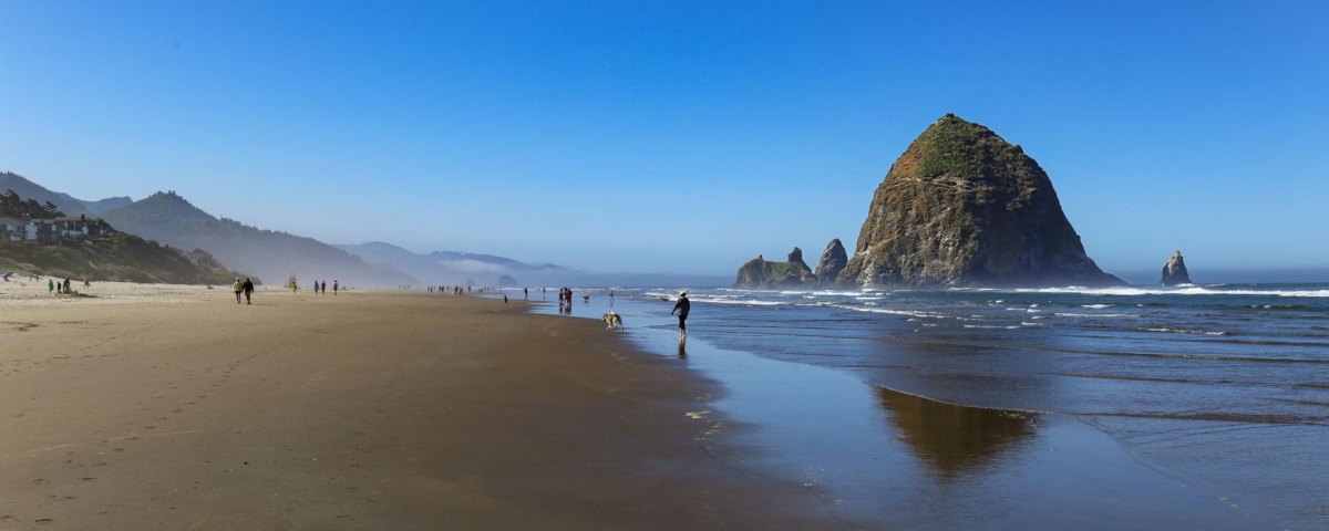 Cannon Beach Oregon Haystack Rock