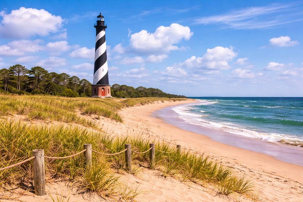 Cape Hatteras North Carolina lighthouse