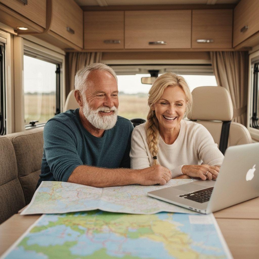 RV owner planning budget trip
