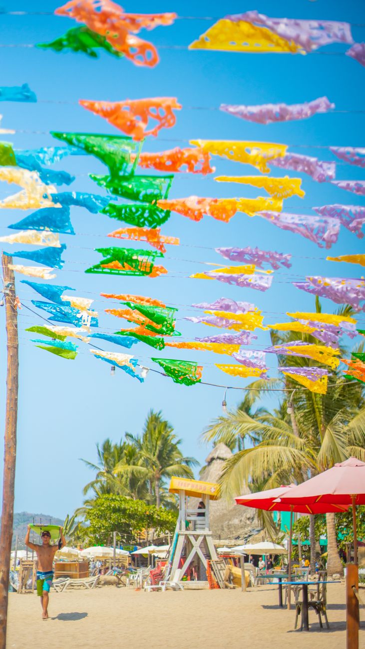 California RV parks near colorful beach town settings