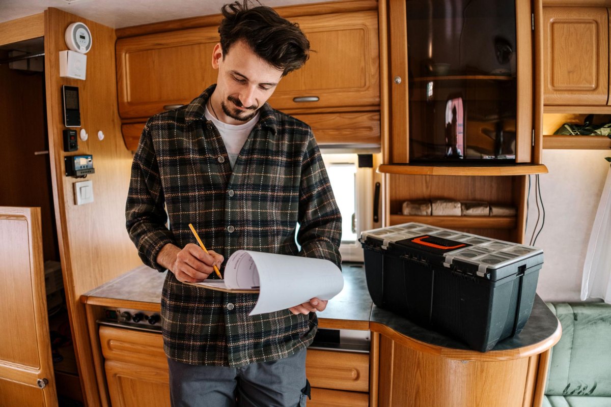RV departure checklist