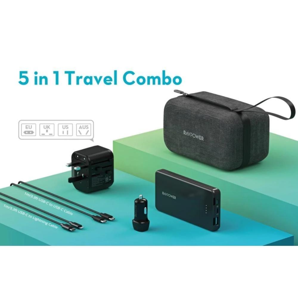 Travel charger adapter power bank