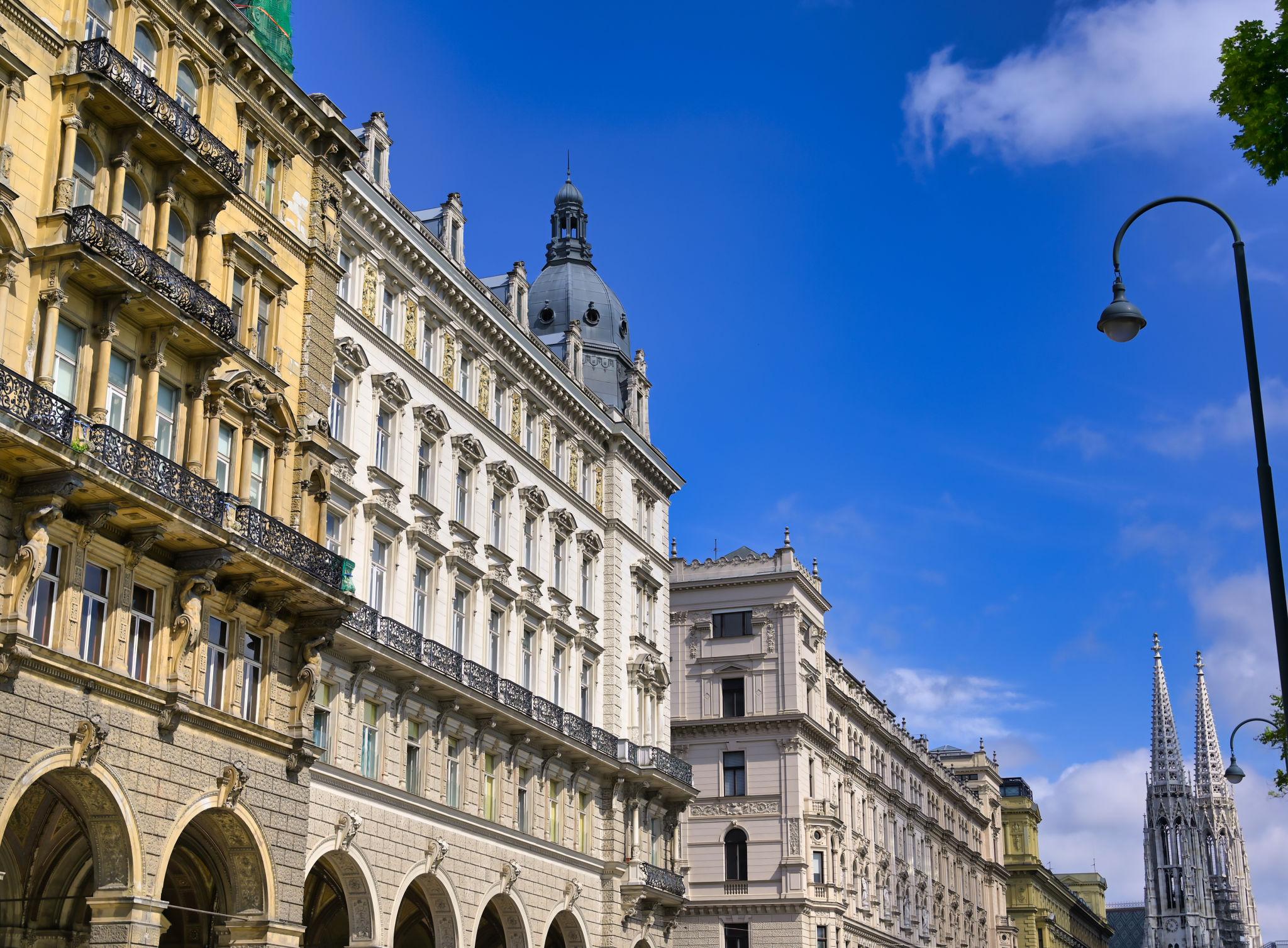 Vienna palace and historic buildings