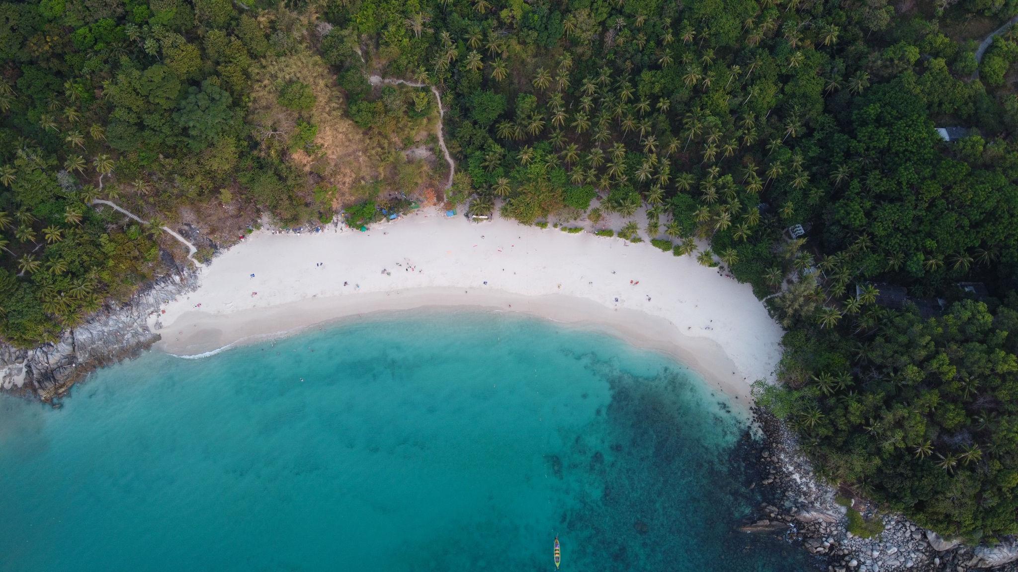 Freedom Beach Phuket coastline