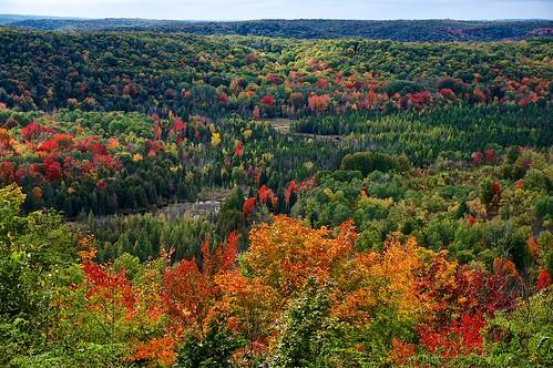 Jordan River Valley autumn trail