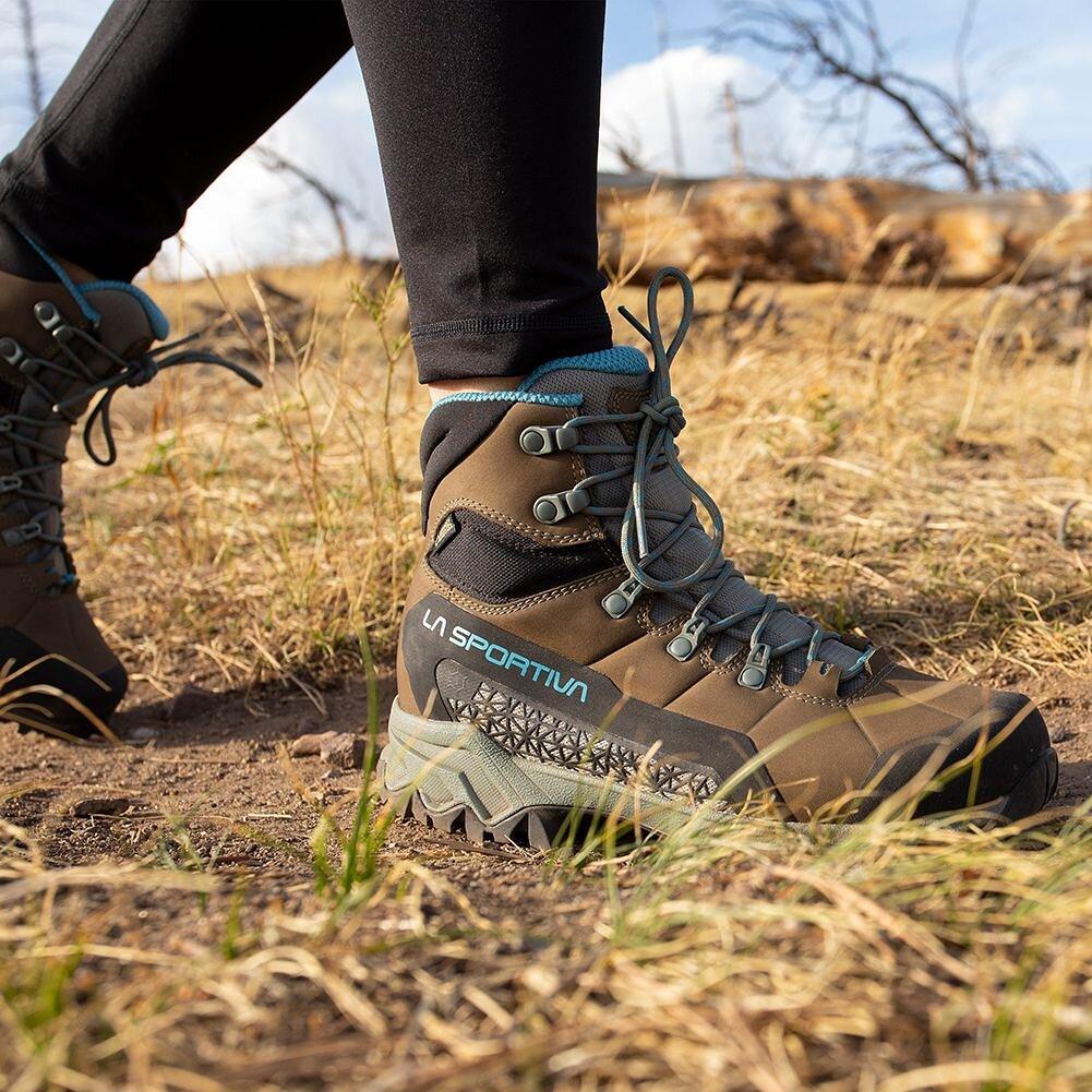 La Sportiva Nucleo High II GTX women hiking boots in brown