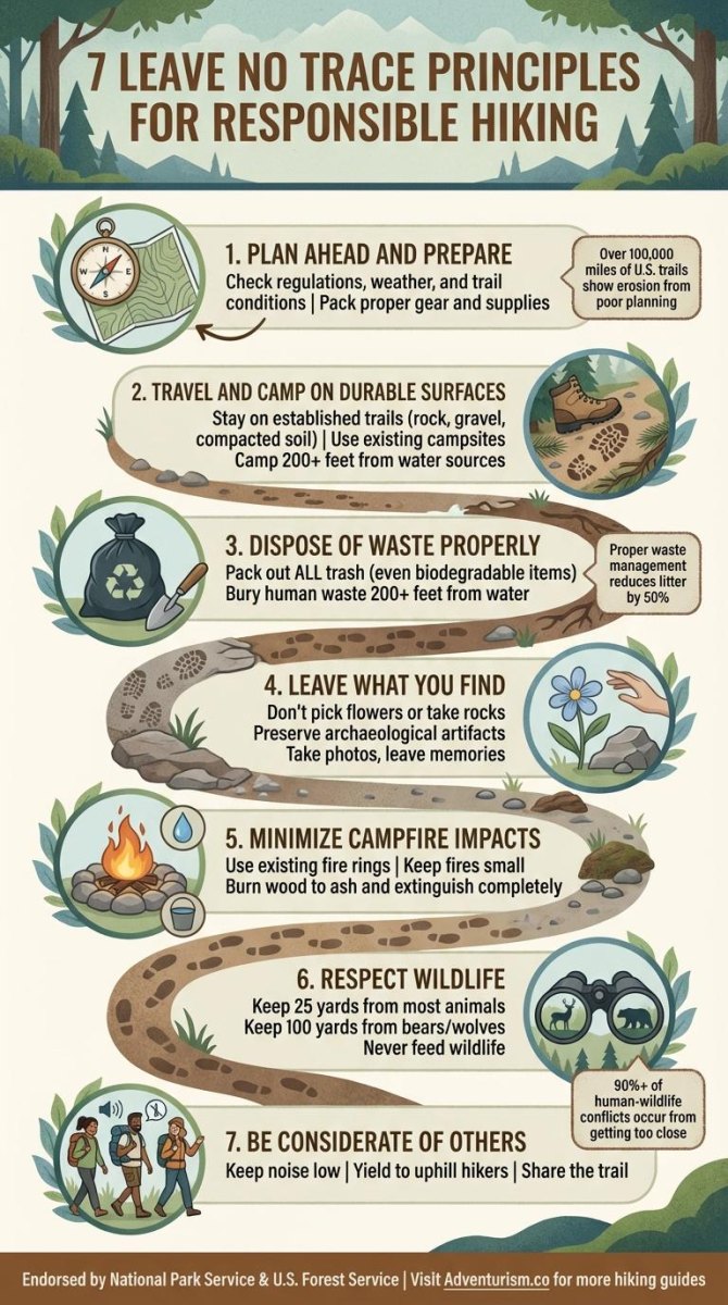 Leave no trace campsite practices