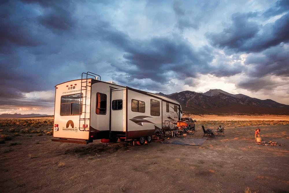 RV long term dispersed camping