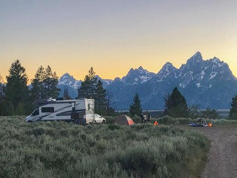 RV boondocking near national park