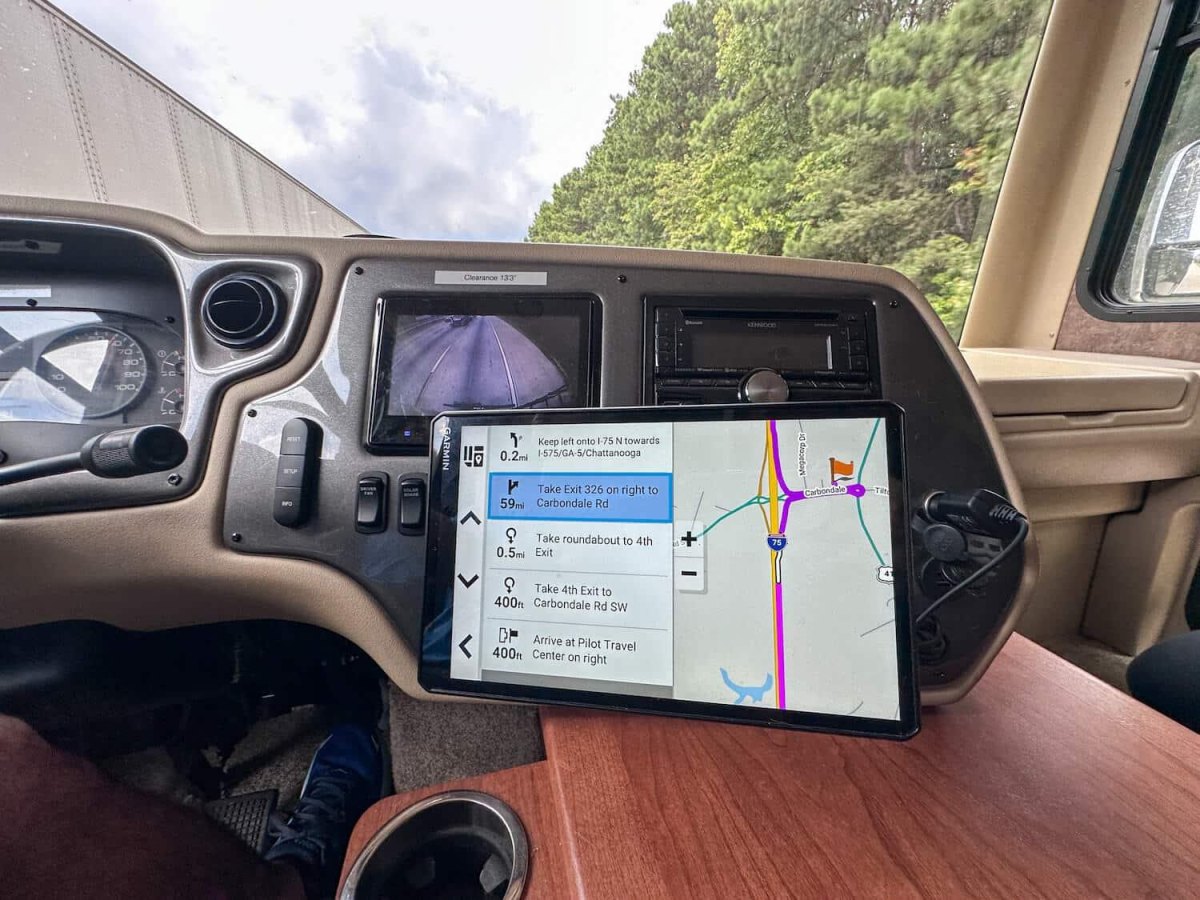 RV GPS navigation devices