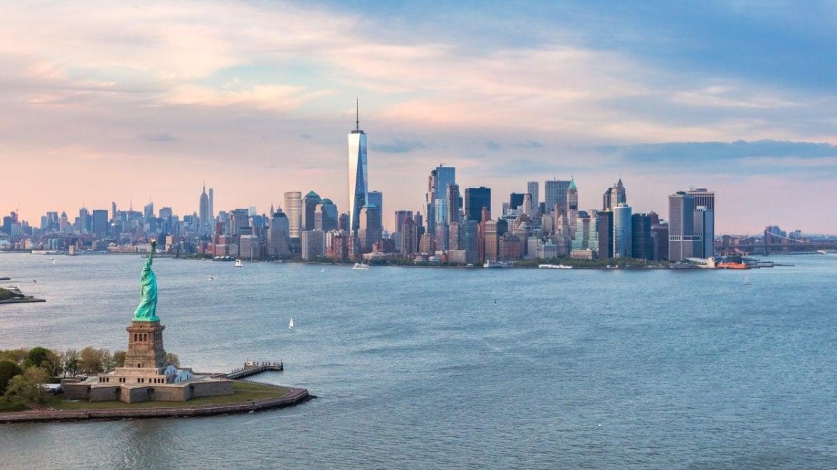 New York City skyline and landmarks