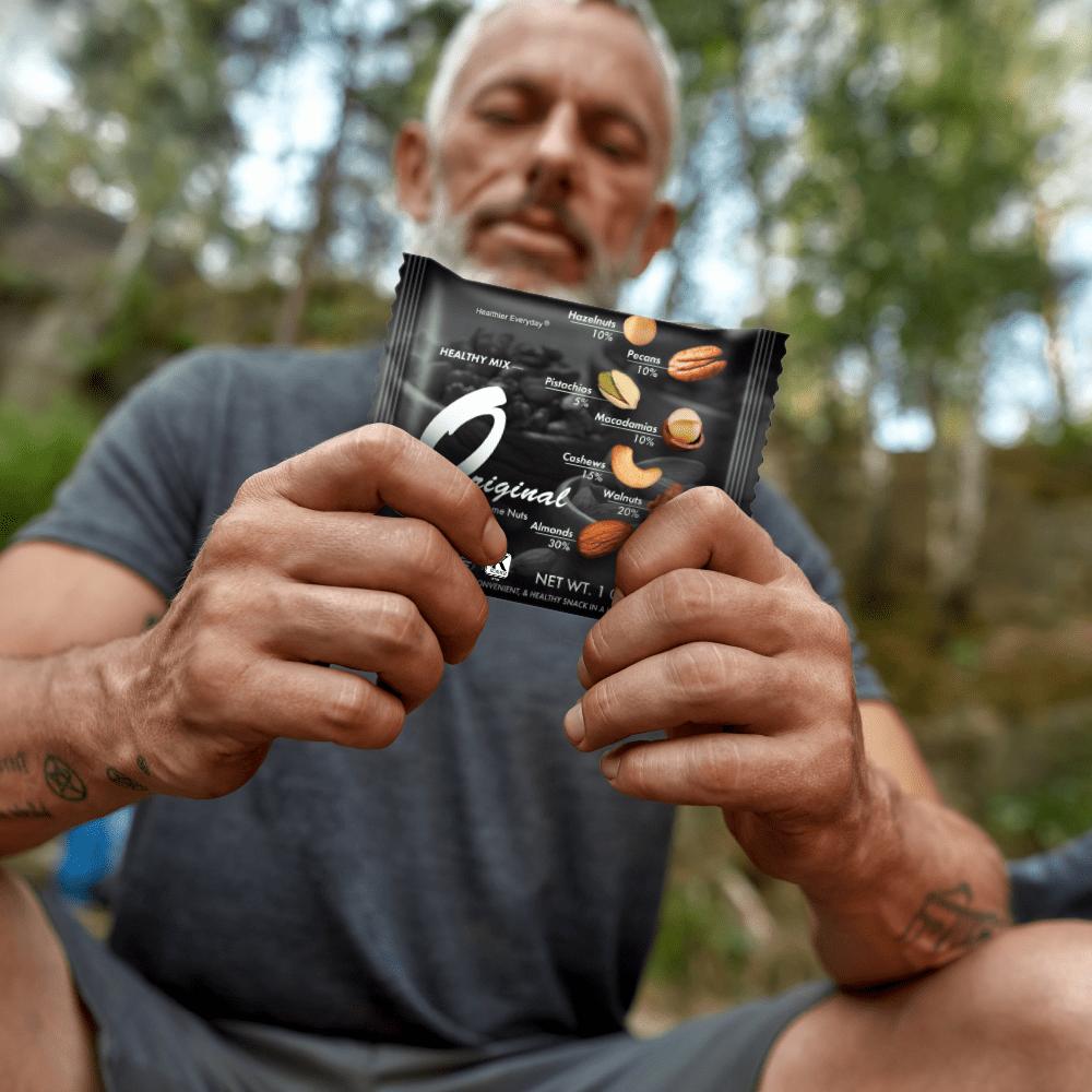 Mixed nuts hiking snack pack