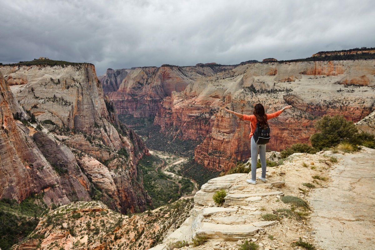 Observation Point Zion view