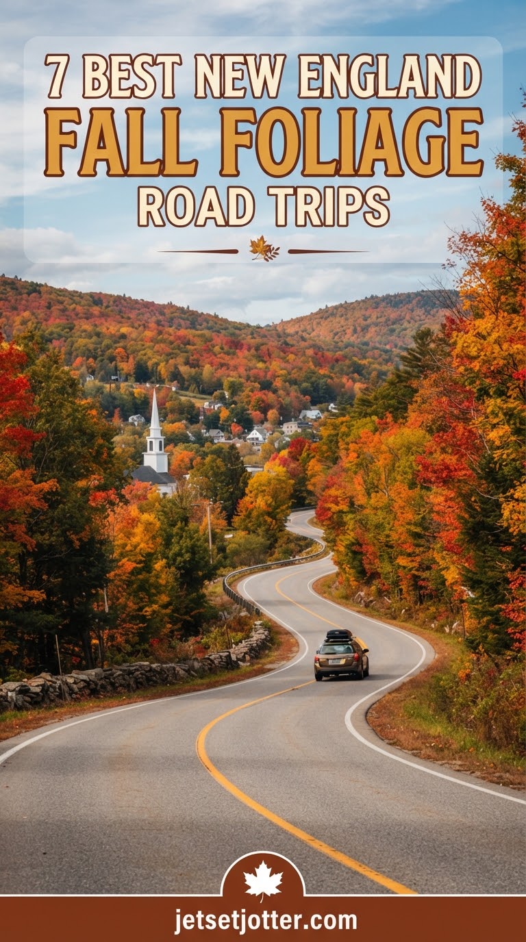 7 Best New England Fall Foliage Road Trips