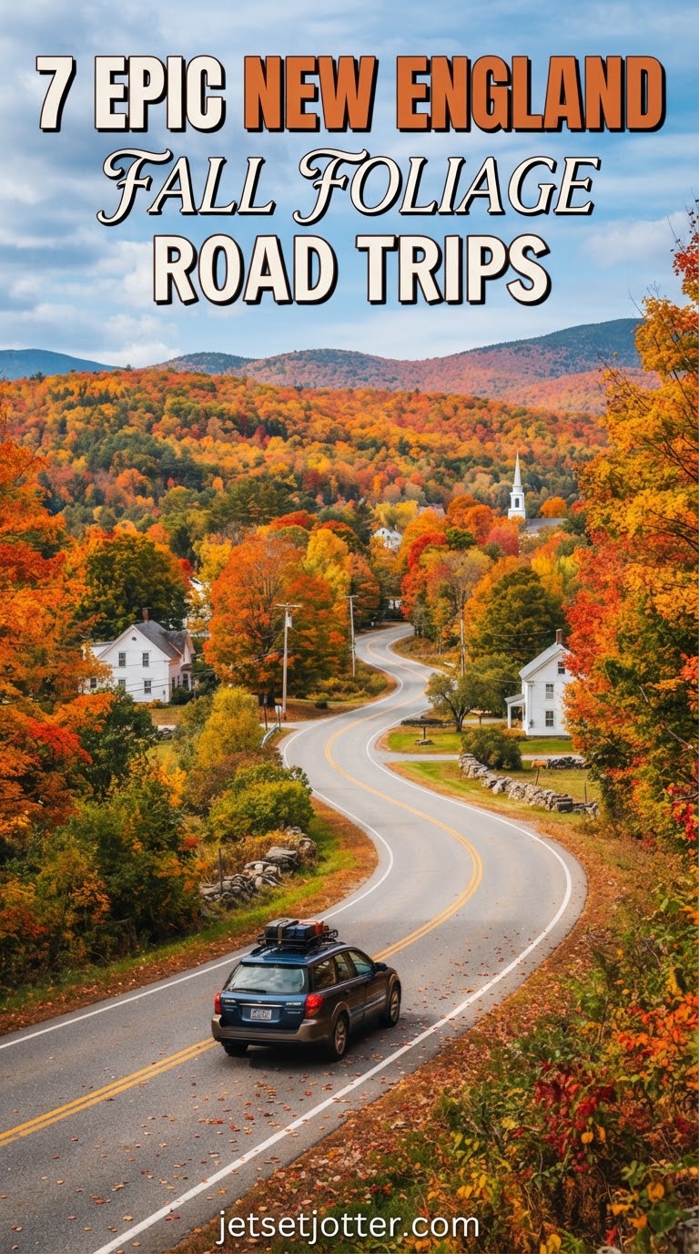 7 Epic New England Fall Foliage Road Trips