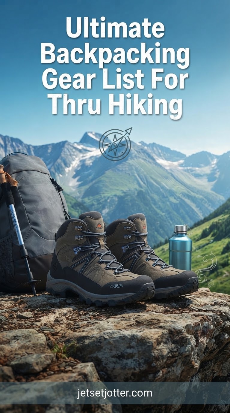 Ultimate Backpacking Gear List For Thru Hiking