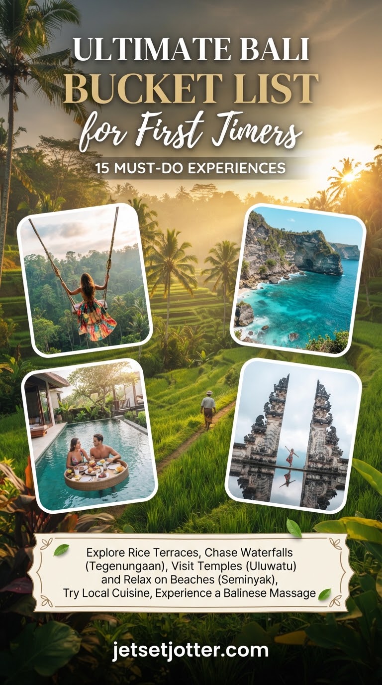 Ultimate Bali Bucket List for First Timers
