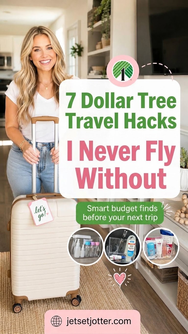 7 Dollar Tree Travel Hacks I Never Fly Without
