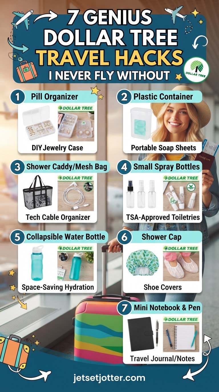 7 Genius Dollar Tree Travel Hacks I Never Fly Without