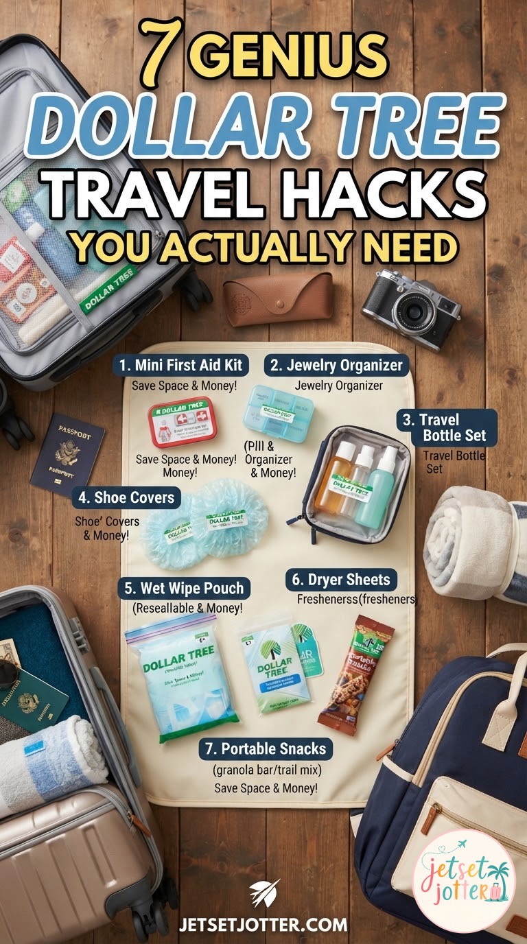 7 Genius Dollar Tree Travel Hacks You Actually Need
