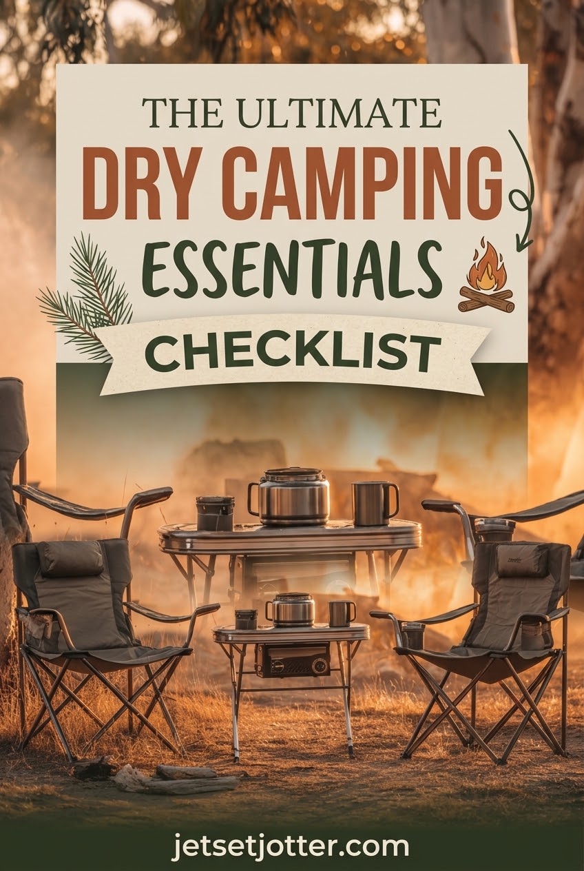 The Ultimate Dry Camping Essentials Checklist