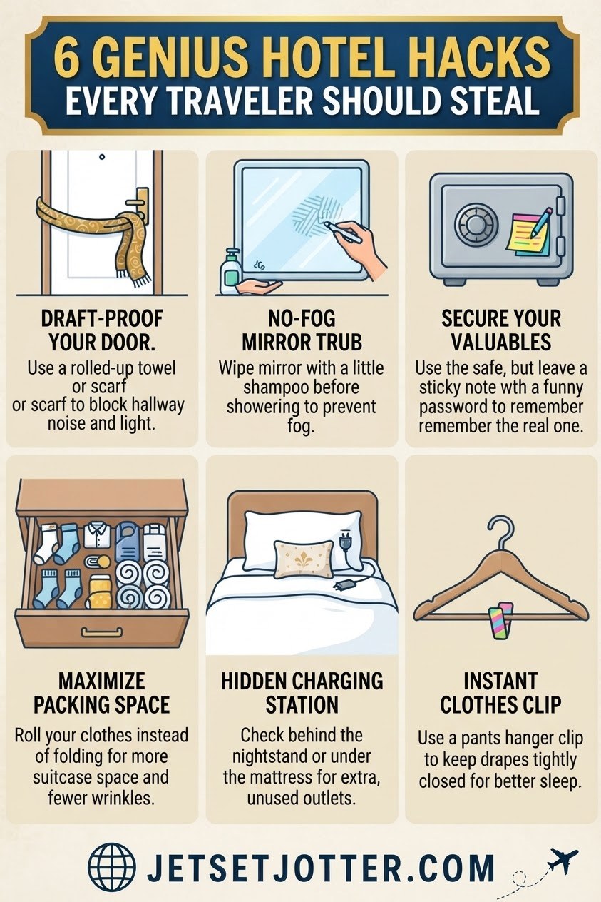 6 Genius Hotel Hacks Every Traveler Should Steal