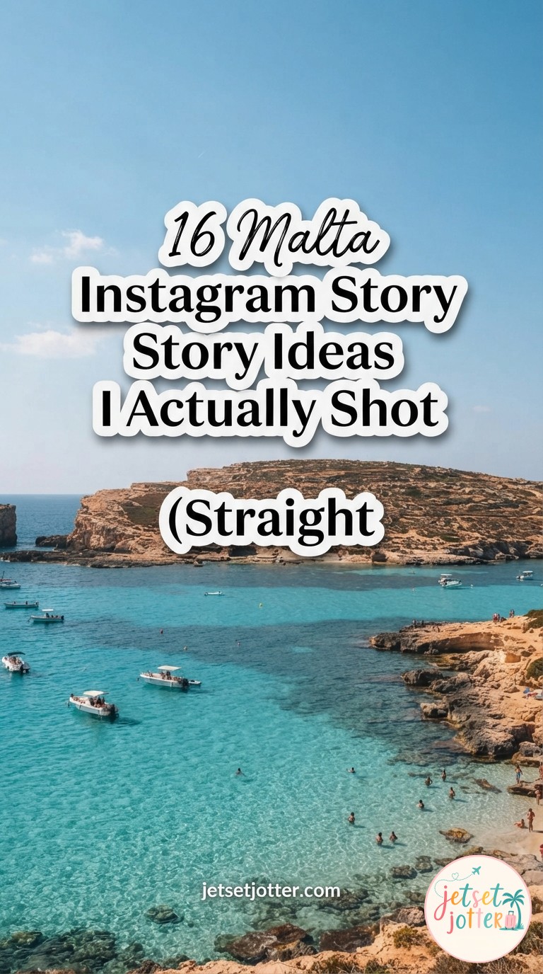 16 Malta Instagram Story Ideas I Actually Shot (Straight