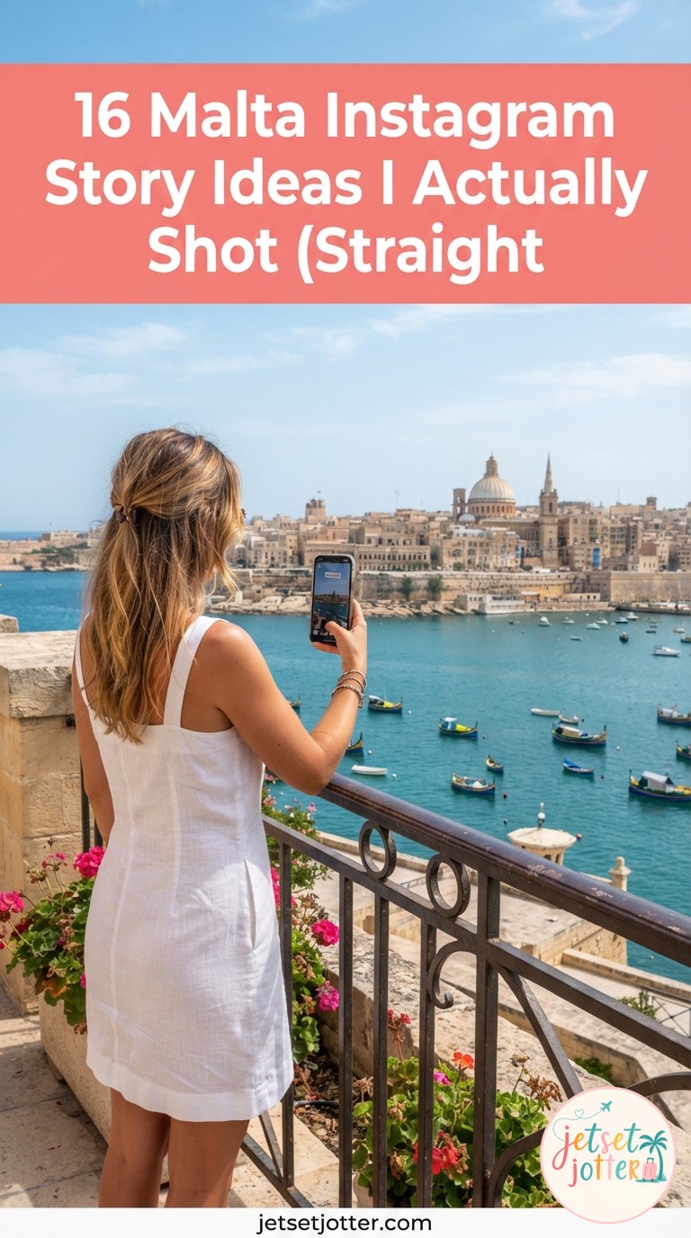 16 Malta Instagram Story Ideas I Actually Shot (Straight