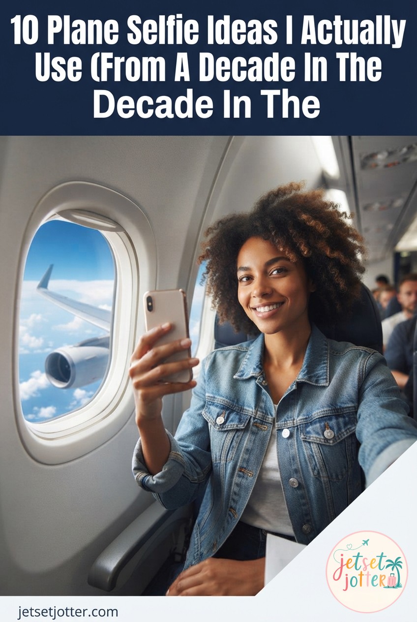 10 Plane Selfie Ideas I Actually Use (From A Decade In The
