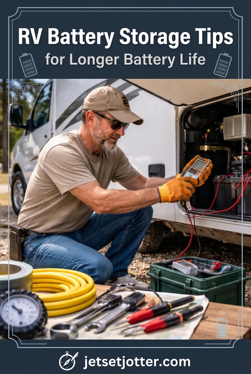 RV Battery Storage Tips for Longer Battery Life