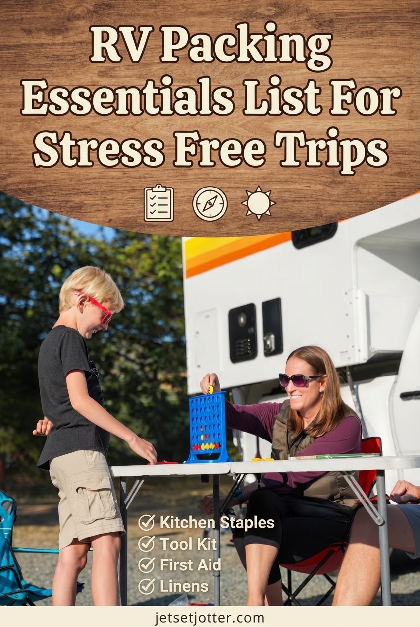 Rv Packing Essentials List For Stress Free Trips