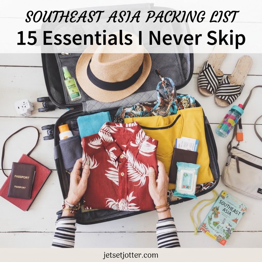 Southeast Asia Packing List 15 Essentials I Never Skip