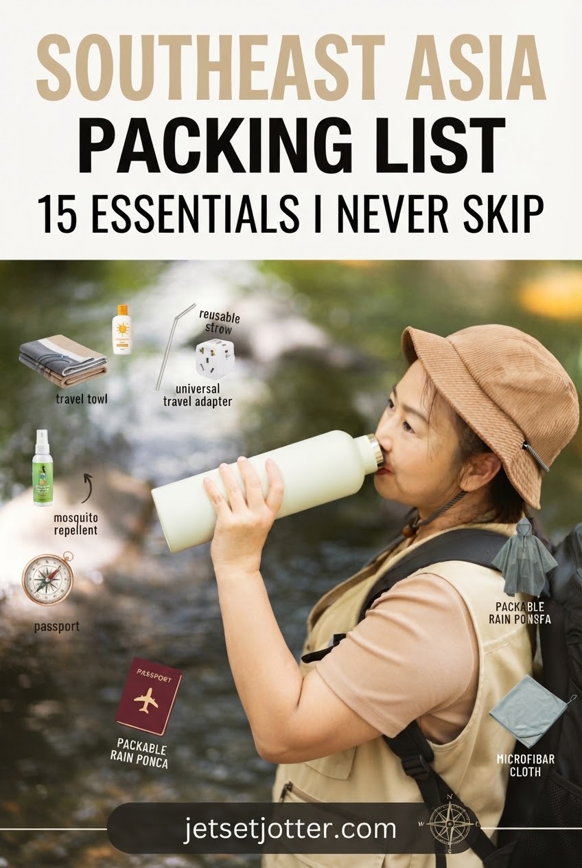 Southeast Asia Packing List 15 Essentials I Never Skip