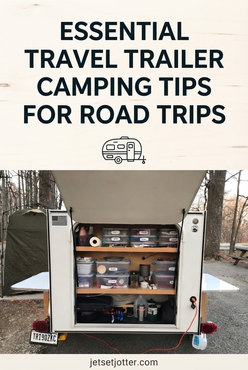 Essential Travel Trailer Camping Tips For Road Trips