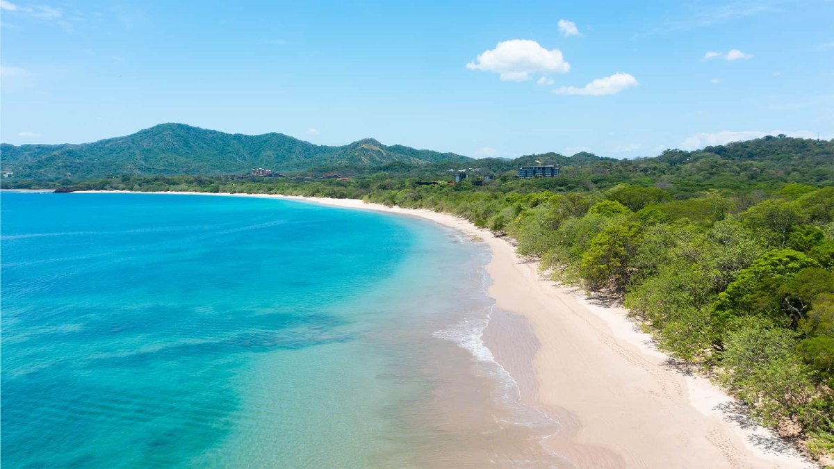 Playa Conchal shell beach water