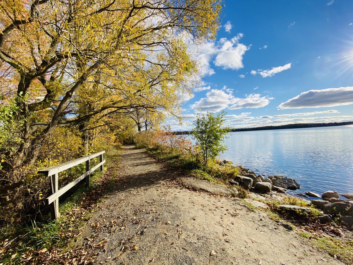 Prince Edward County autumn countryside trail