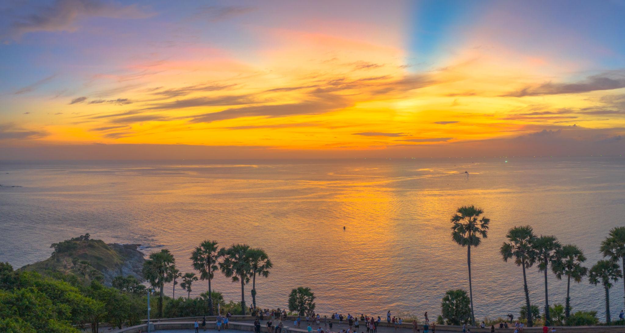 Promthep Cape sunset view
