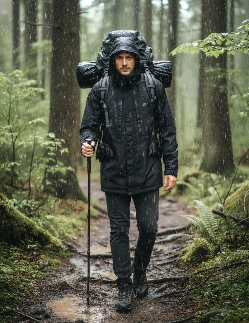 Ultralight backpacking checklist rain protection gear