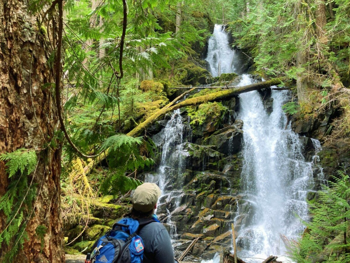 Ranger Falls Mount Baker area