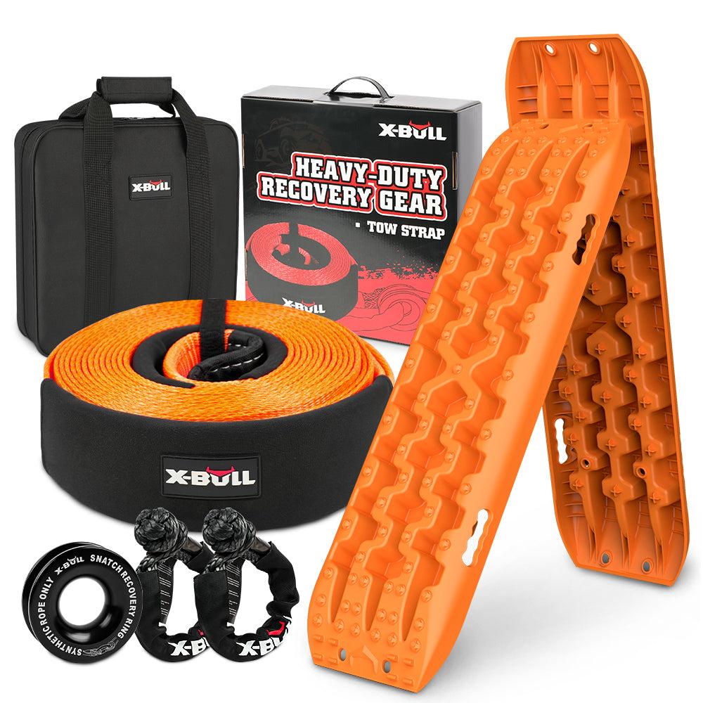 RV recovery gear on dirt road