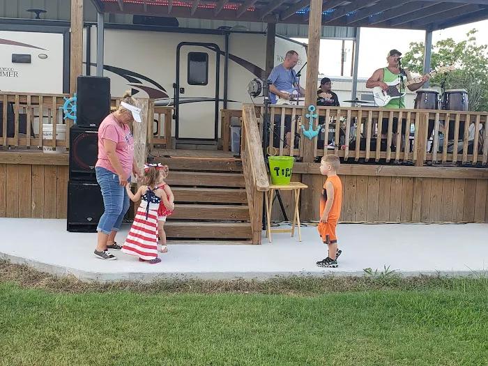RV park evening family event