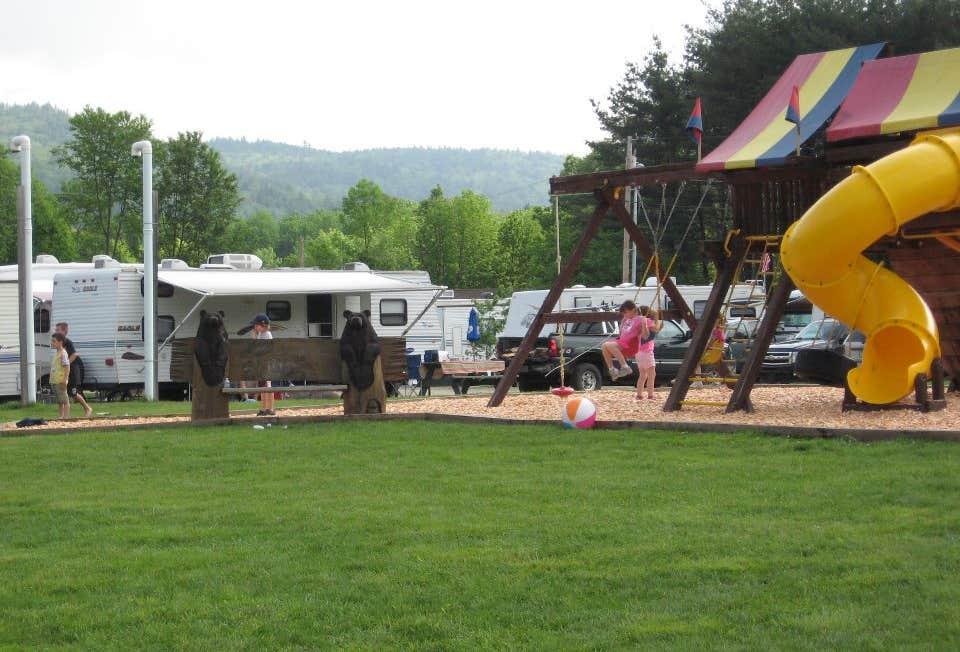 Kids playground near RV park