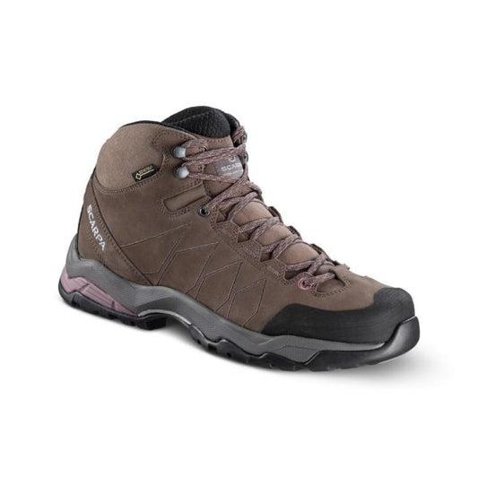 Scarpa Moraine Plus GTX women hiking boots in gray brown