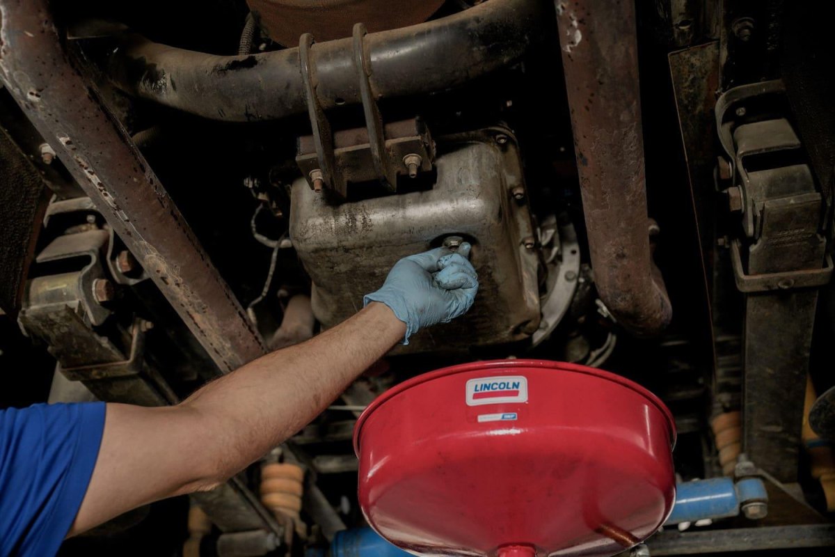 RV engine fluid maintenance check