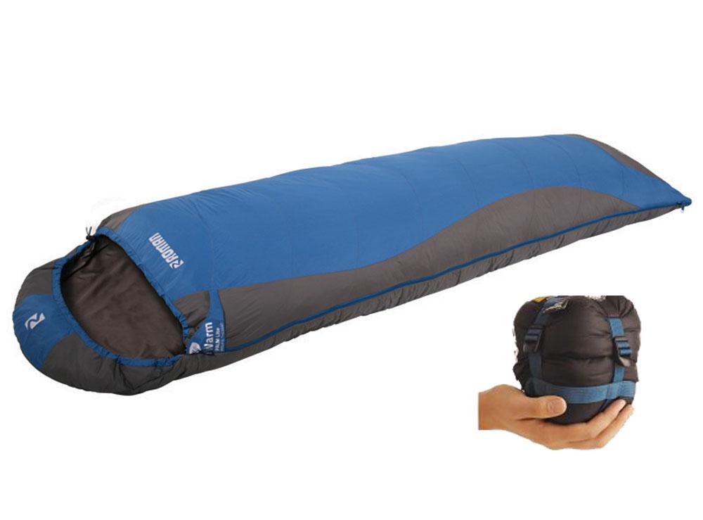 Compact sleeping bag for camping