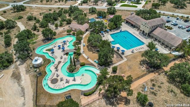 RV parks with lazy rivers natural winding pool area